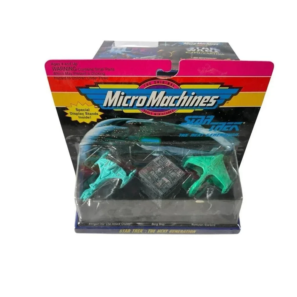 Vintage 1993 Galoob Micro Machines Star Trek TNG Collection #3 Sealed